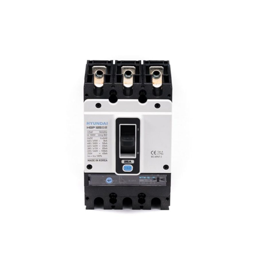 Автоматический выключатель HGP125DS 3PT4S0000C 00016F 12.8-16А ток к.з. 85kА АС380/415В