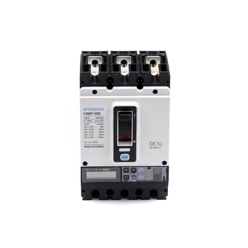 Автоматический выключатель HGP100F-G3PENS0000C00100 40-100A (ETU-N, LSIG) ток к.з. 50kA AC380/415В