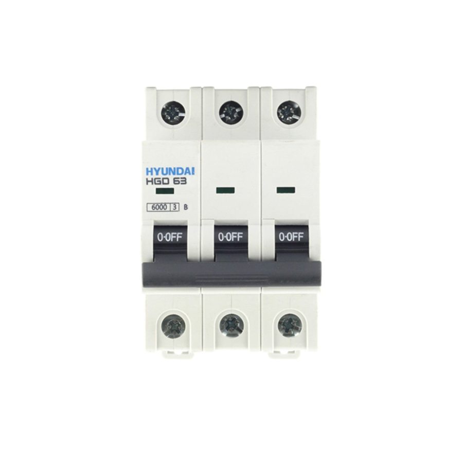 Автоматический выключатель HGD63H 3PMBS0000C B 3P 20А 10kA (DELUXE)