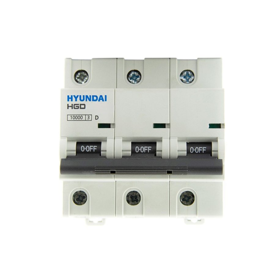 Автоматический выключатель HGD125 3PMDS0000C D 3P 80А 10kA (DELUXE)