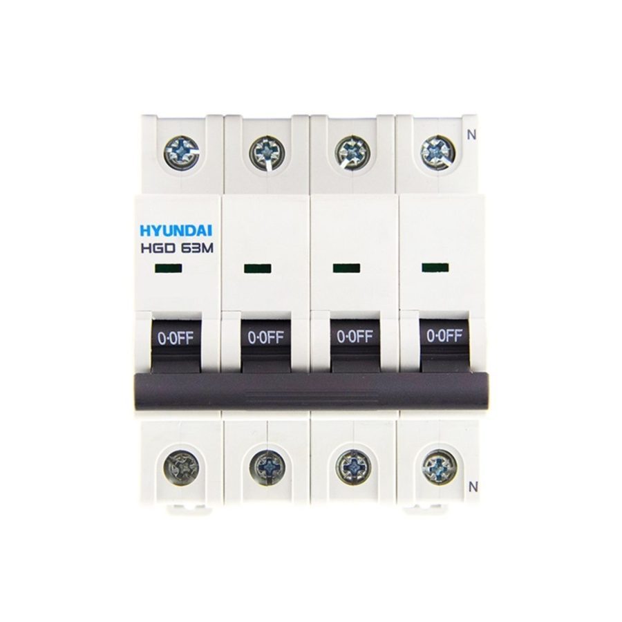 Автоматический выключатель HGD63-M 3NMCS0000C C 3P+N 63А 6kA (STANDARD)