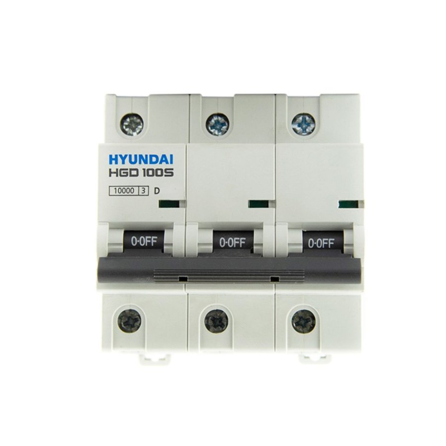 Автоматический выключатель HGD100S 3PMDS0000C D 3P 125А 10kA (STANDARD)