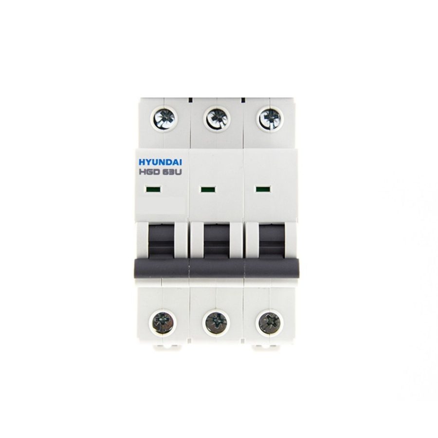 Автоматический выключатель HGD63-U 3PMBS0000C B 3P 20А 15kA (STANDARD)