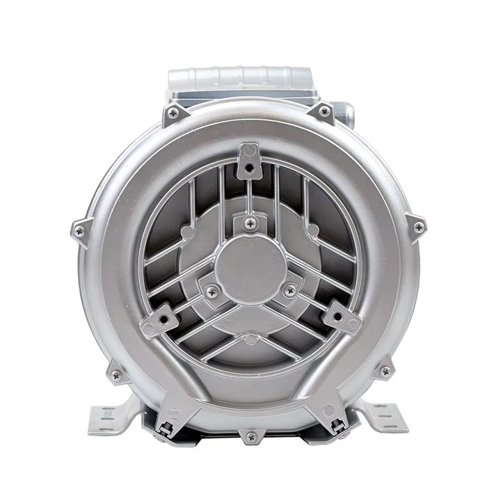 Воздуходувка кольцевая высокого давления из алюминиевого сплава 0.5HP 0.37KW 2GH-210-A11 JQT370C, однофазная 220В, бокового канала