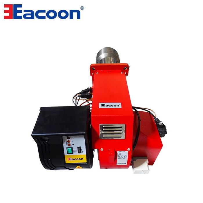 Промышленная мазутная горелка EACOON 500-1000 кВт для паровых котлов, на тяжелом мазуте/сжиженном газе, двухтопливные нагревательные элементы, сертификат CE
