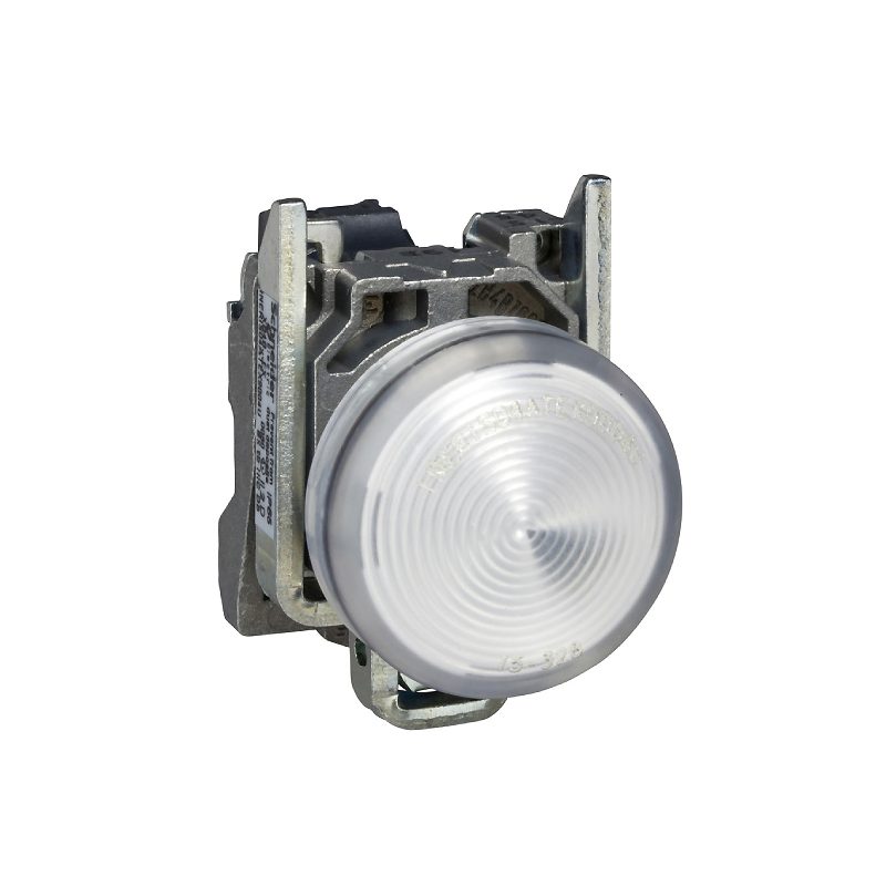 Сигн. лампа Ø 22 мм - IP65 - белый - встр. светодиод - 24 В - клеммы - ATEX XB4BVB1EX